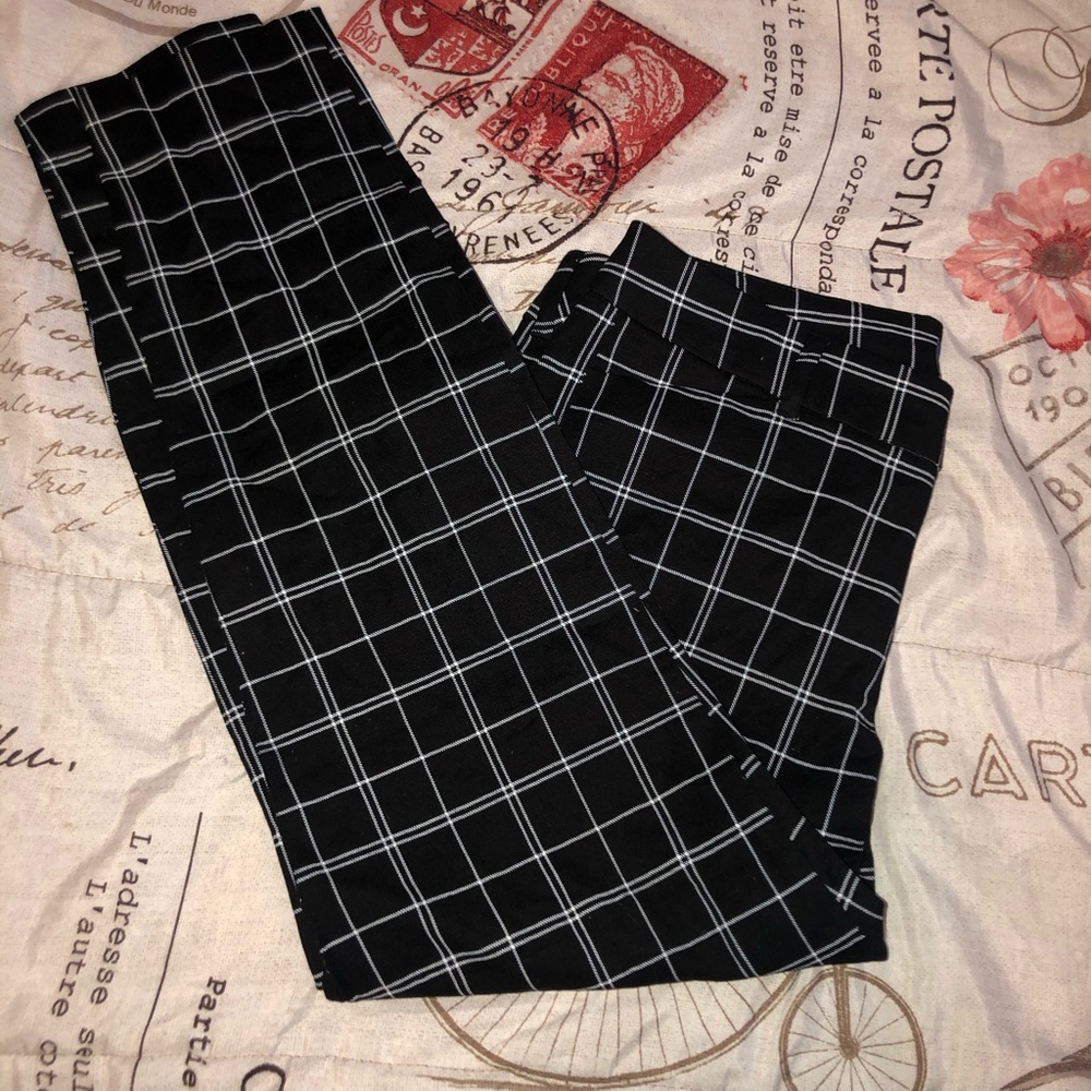 Plaid Pants